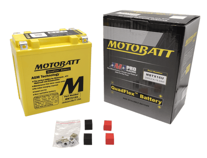 Motobatt MBTX16U 12V 19Ah AGM Motorcycle Battery