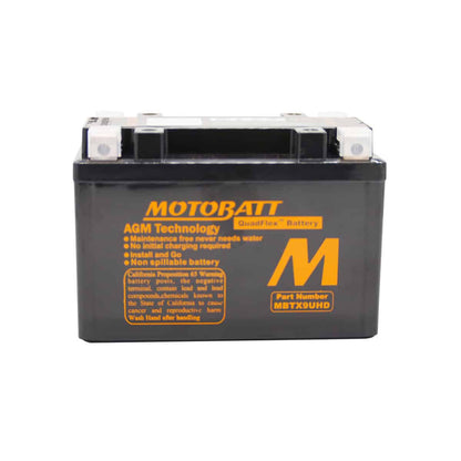MBTX9UHD 12V 10Ah AGM Motorcycle Battery Compatible with Honda, Kawasaki, Suzuki, Yamaha and More