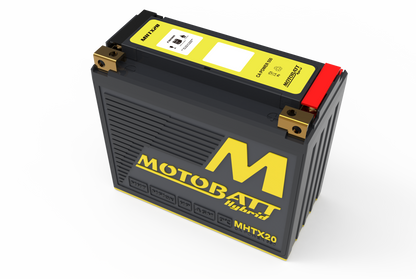 Motobatt MHTX20 12V 550 CCA Hybrid Lithium Motorcycle Battery