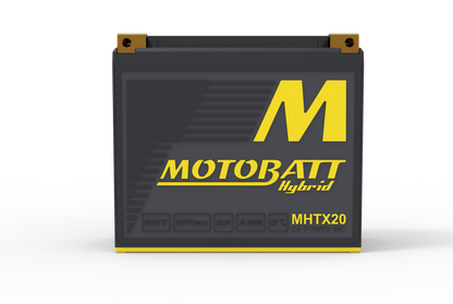 Motobatt MHTX20 12V 550 CCA Hybrid Lithium Motorcycle Battery