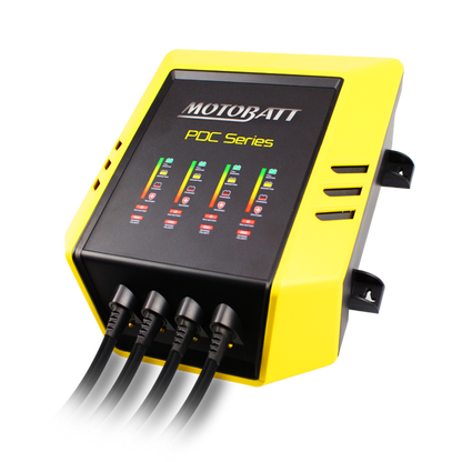Motobatt 12V Quad Bank 4 Amp Battery Charger