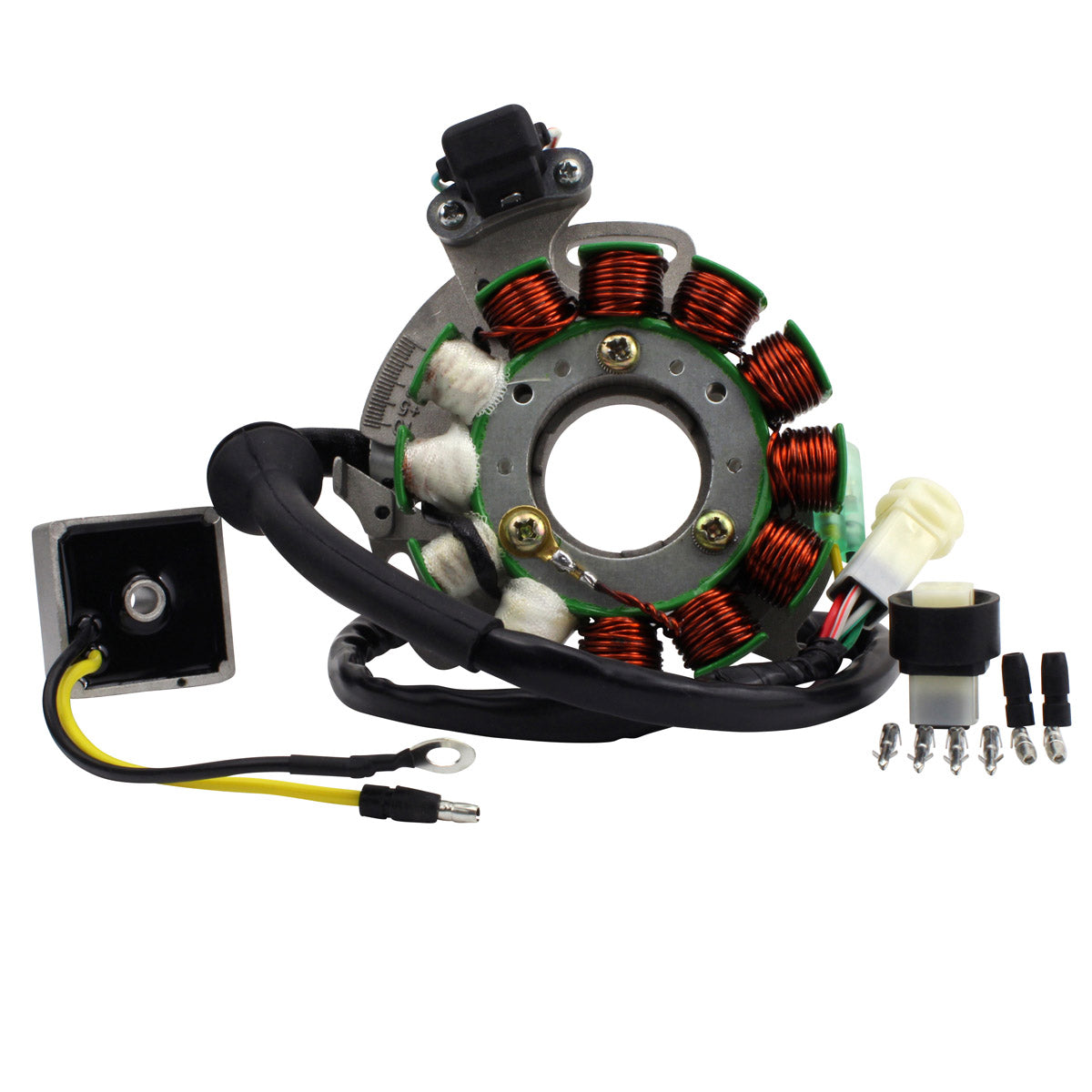 High Output Stator 200 W + Regulator for Yamaha YFZ 350 Banshee 1987-1994