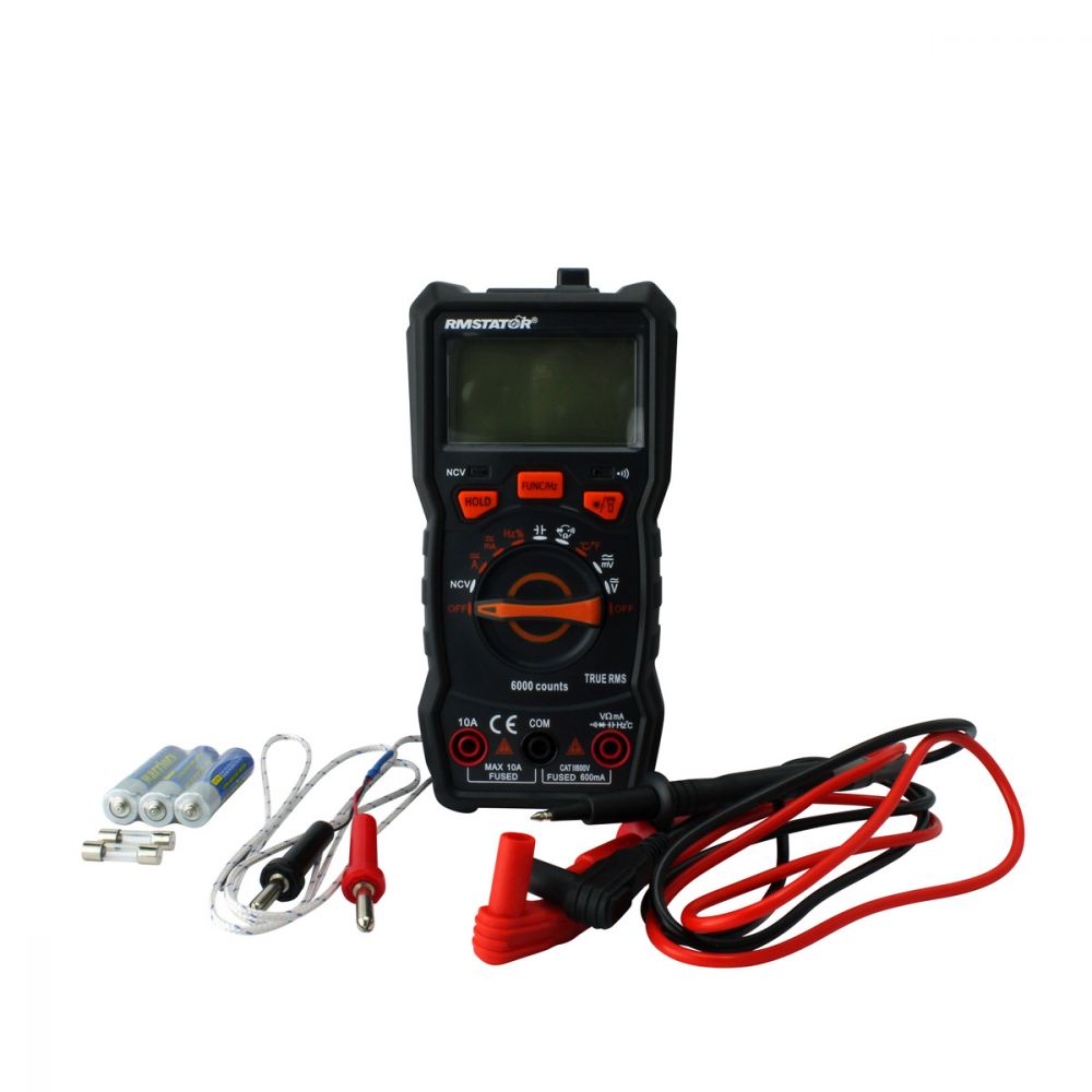 Digital Multimeter Kit with Voltage Peak Reading DVA Adapter RM22980