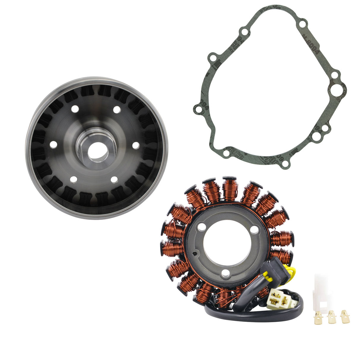Kit Stator + Flywheel + Gasket for Suzuki GSXR 600 / 750 2006-2024 31402-01H20 31401-01H20