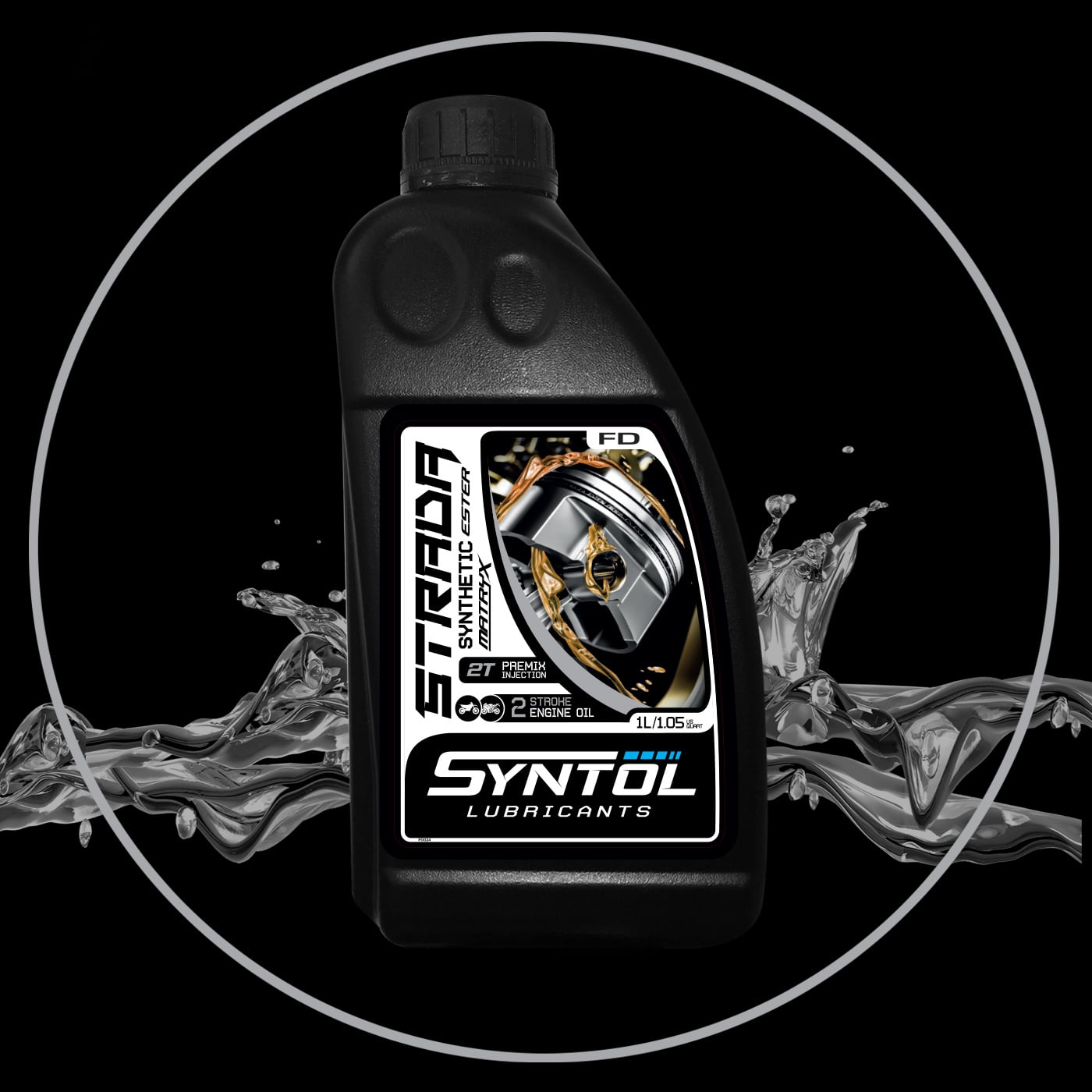 Syntol Semi-Synthetic 2 Stroke Engine Oil 1L