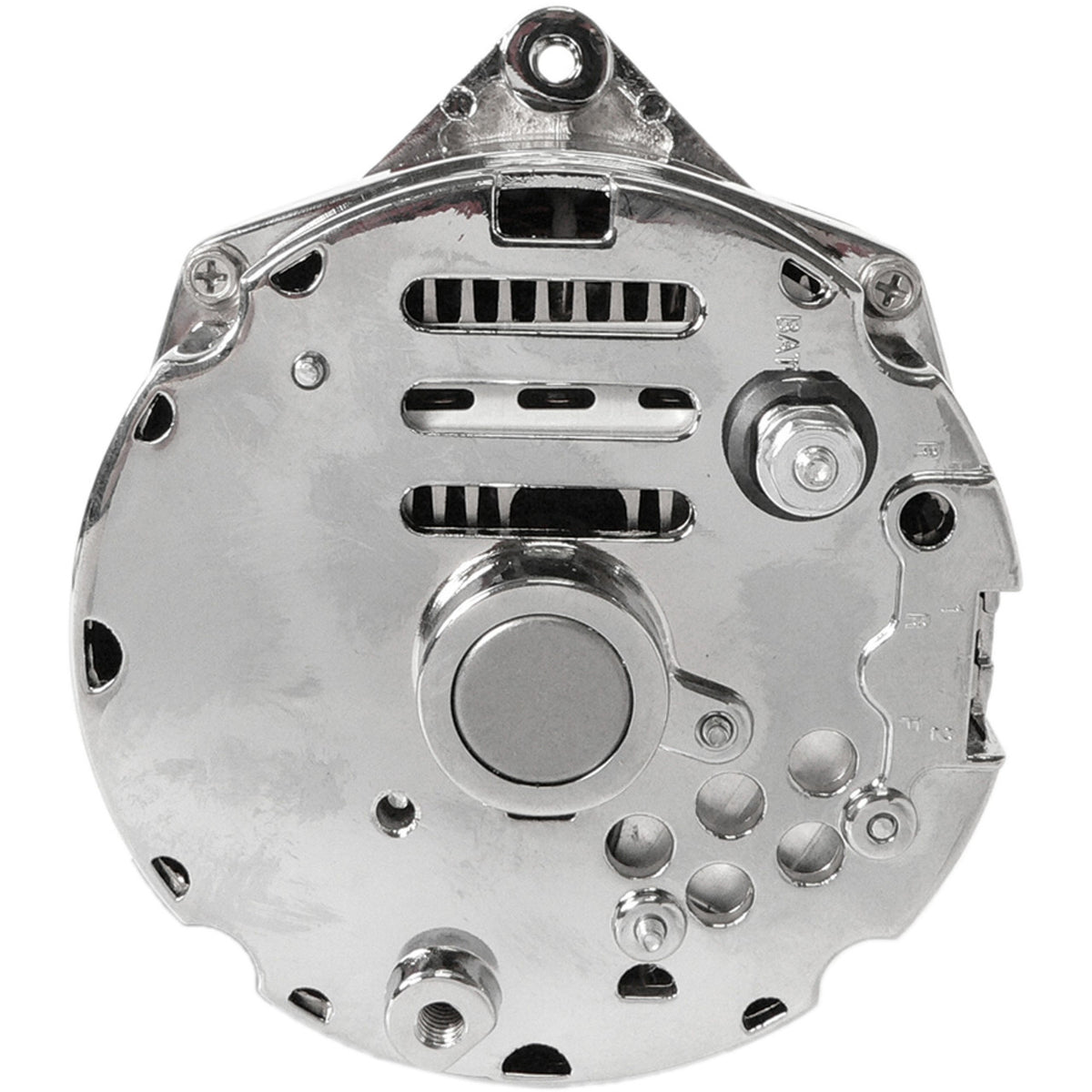 12V 105 Amp Alternator for Lester 10SI with Chrome Finish - 400-12406