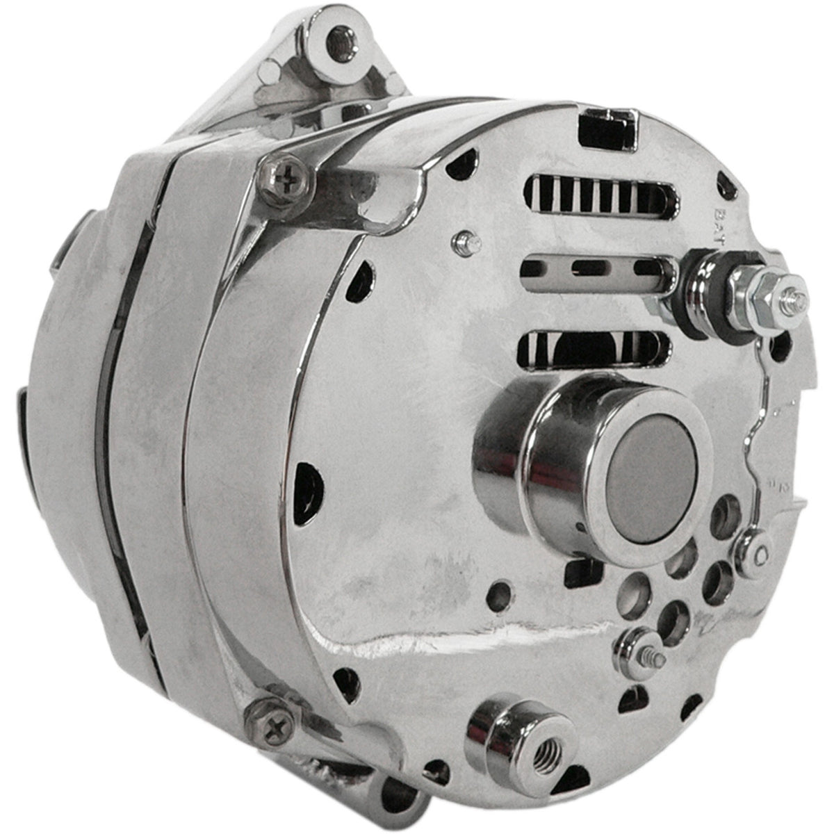 12V 105 Amp Alternator for Lester 10SI with Chrome Finish - 400-12406