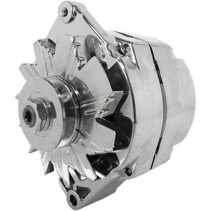 12V 105 Amp Alternator for Lester 10SI with Chrome Finish - 400-12406