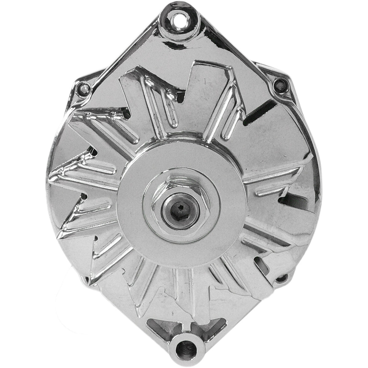 12V 105 Amp Alternator for Lester 10SI with Chrome Finish - 400-12406