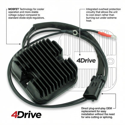 RM30334 MOSFET Regulator Rectifier for Victory Cross Country Vision Magnum 08-17