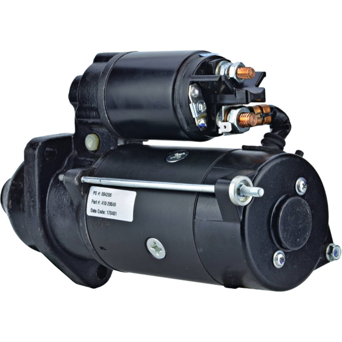 Starter motor for Bomag BW drum rollers with Deutz engines