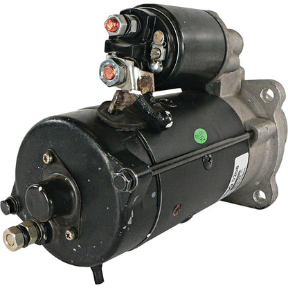 Starter motor for Case loaders and tractors - 12V, 10 tooth