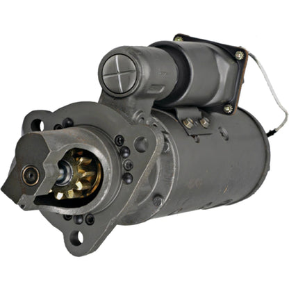 Starter Motor 24V 11-Tooth for Case IH, Caterpillar & Cummins - Replaces Delco 1113786 / 3021036