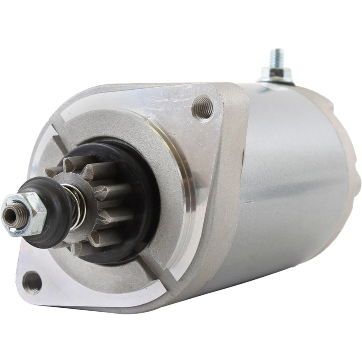 Starter motor for Kawasaki 4-stroke engine - 12V, 10 tooth