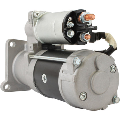 Starter motor for Case skid steers with Cummins engines - 12V, 10 tooth
