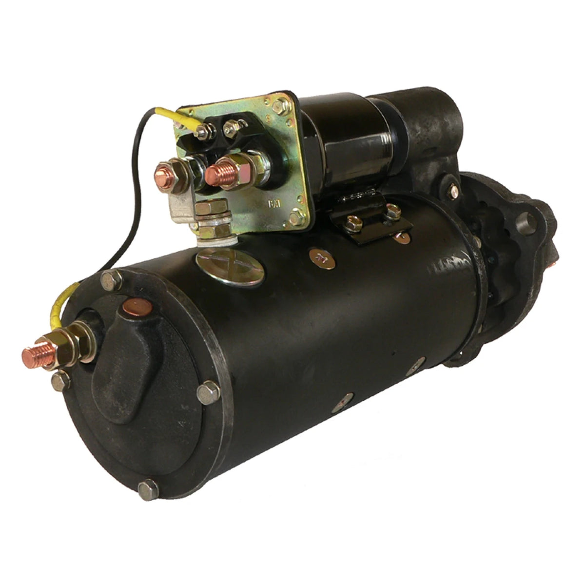 Starter Motor 24V 11-Tooth for Case IH, Caterpillar & Cummins - Replaces Delco 1113786 / 3021036