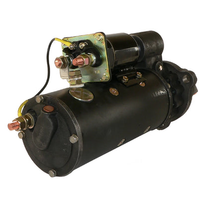 Starter Motor 24V 11-Tooth for Case IH, Caterpillar & Cummins - Replaces Delco 1113786 / 3021036