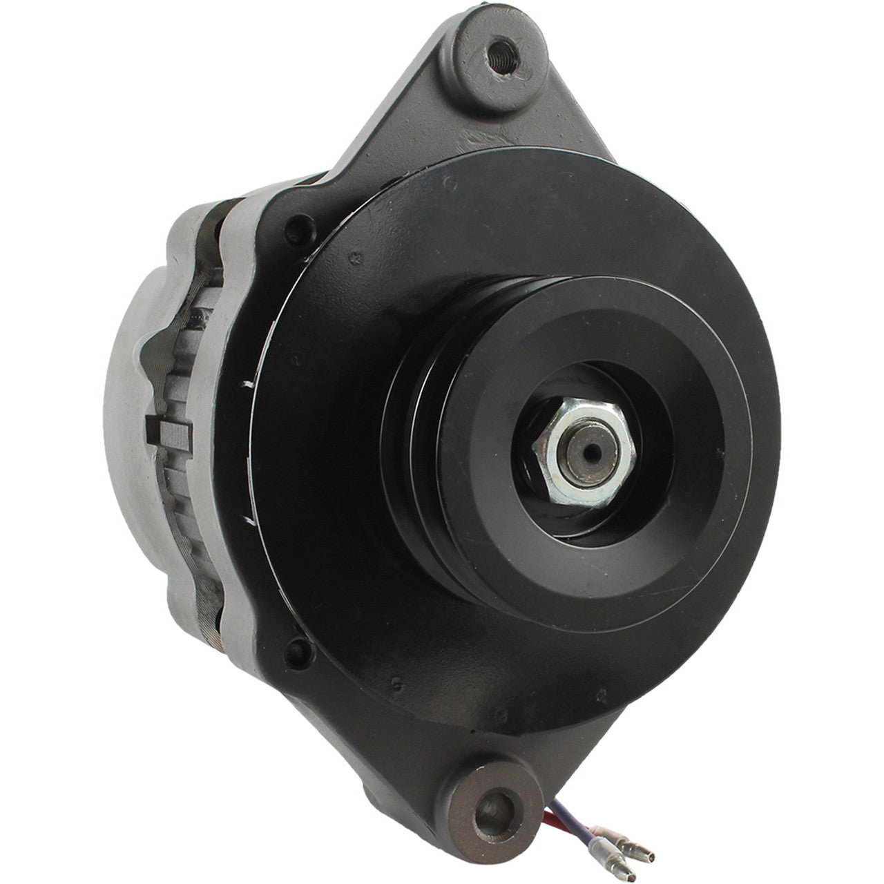12V 55A Alternator for Bobcat 6632211 Caterpillar Forklift Lester 12483 2-Groove