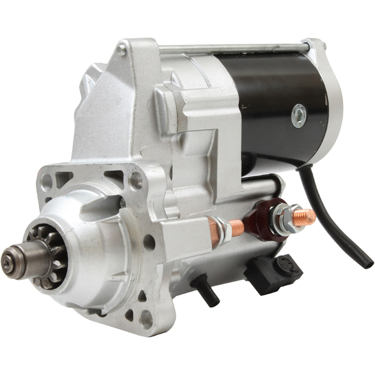 Starter motor for Caterpillar wheel loaders - 24V, 11 tooth