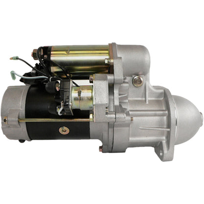 Starter motor for John Deere 135C RTS excavator, 24V 11-tooth PMGR