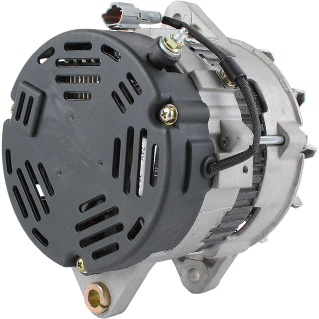 24V 50A Alternator for Isuzu 4JJ1 Engine Case CX130B John Deere 135D Takeuchi