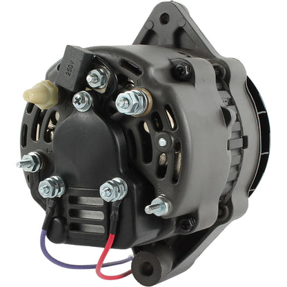 12V 55A Alternator for Bobcat 6632211 Caterpillar Forklift Lester 12483 2-Groove