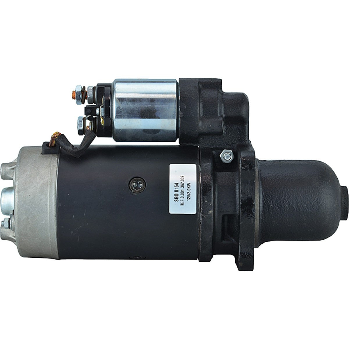 Starter motor for agricultural applications
