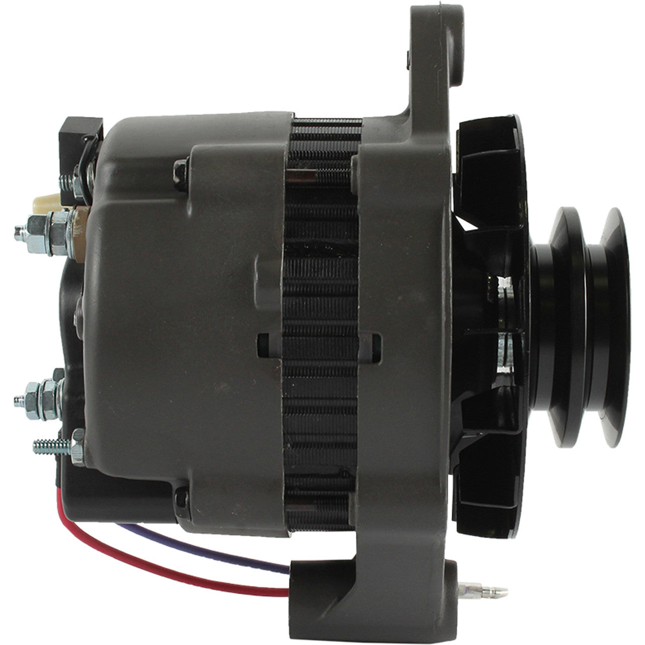 12V 55A Alternator for Bobcat 6632211 Caterpillar Forklift Lester 12483 2-Groove