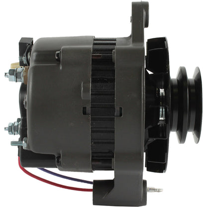 12V 55A Alternator for Bobcat 6632211 Caterpillar Forklift Lester 12483 2-Groove