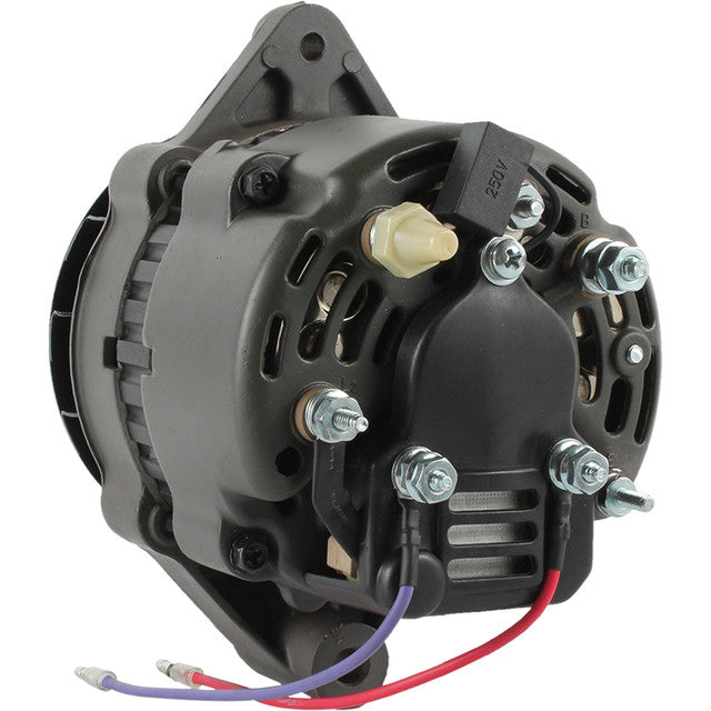 12V 55A Alternator for Bobcat 6632211 Caterpillar Forklift Lester 12483 2-Groove