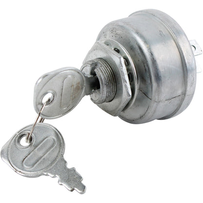 Key switch for lawn and garden equipment