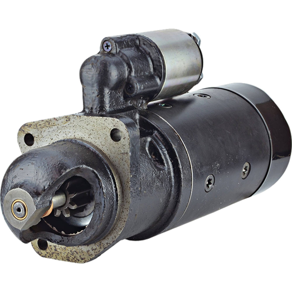 Starter motor for Atlas Copco Deutz Iveco KHD - 12V, 9 tooth