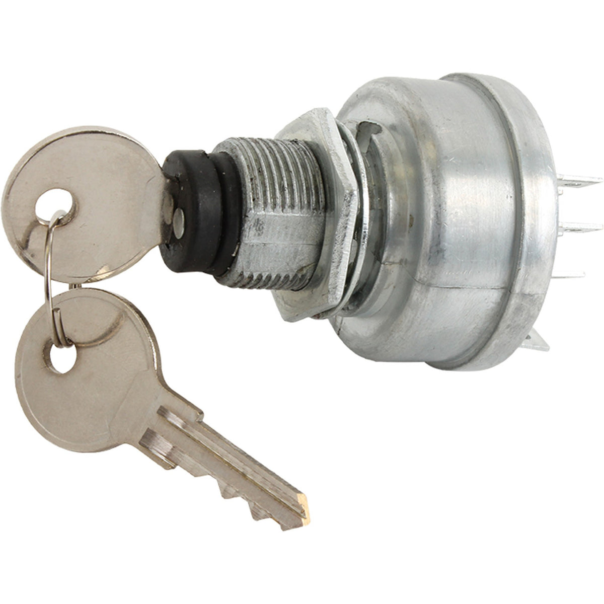 Key switch for lawn and garden equipment
