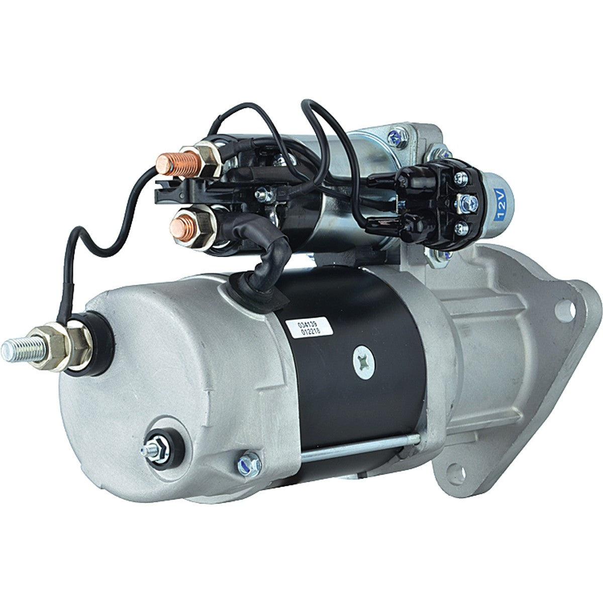 Delco 39MT starter motor for Cummins, Volvo and Paccar - 12V, 12 tooth