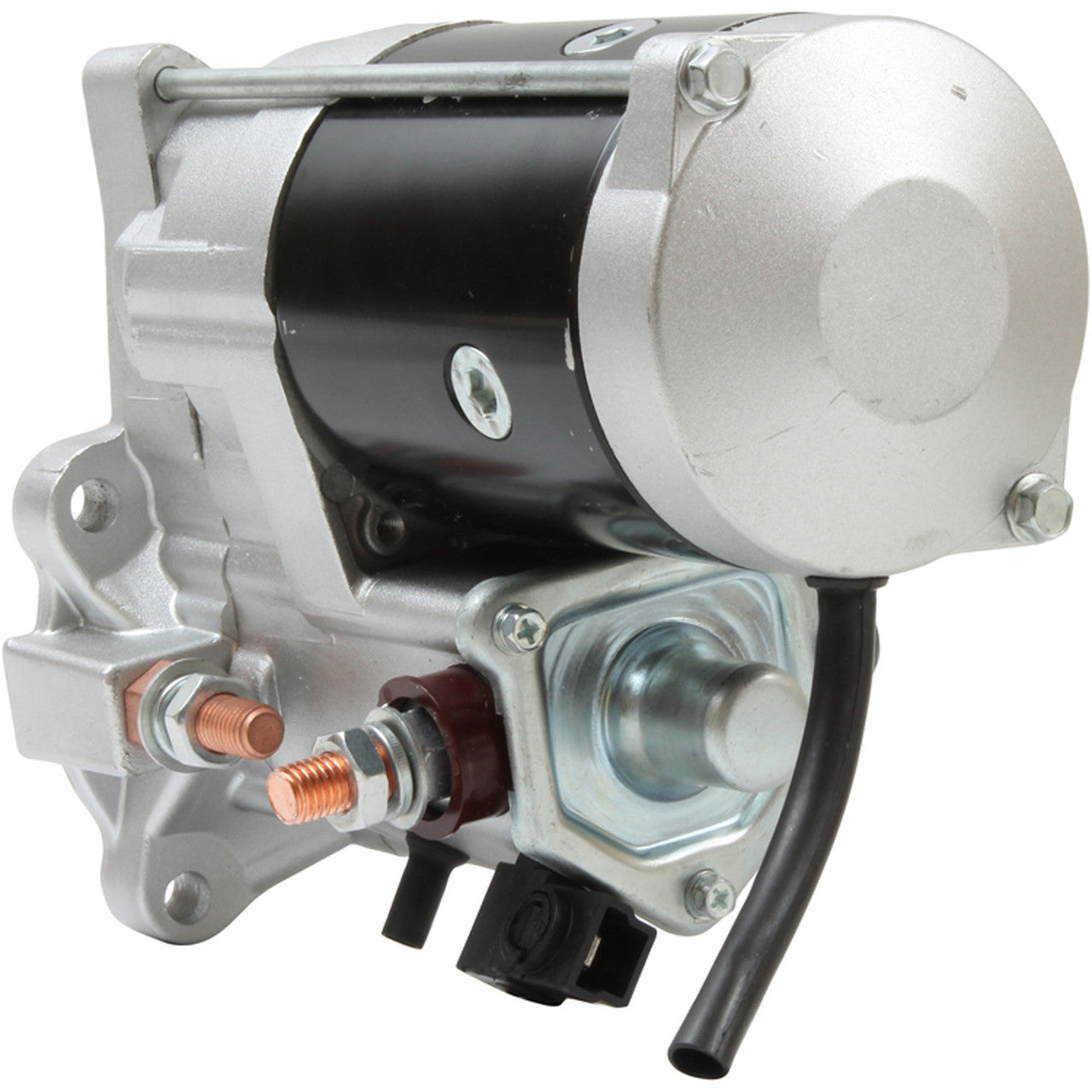 Starter motor for Caterpillar wheel loaders - 24V, 11 tooth