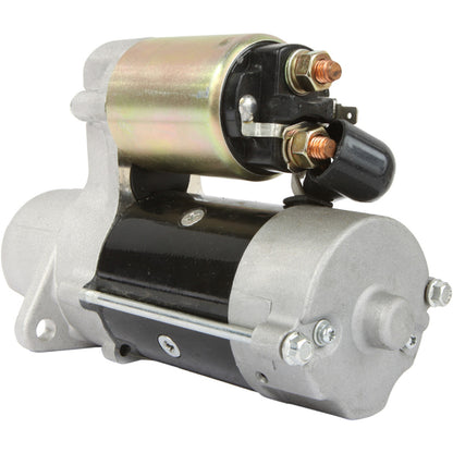 Starter motor for John Deere 600 industrial equipment - 24V, 10 tooth