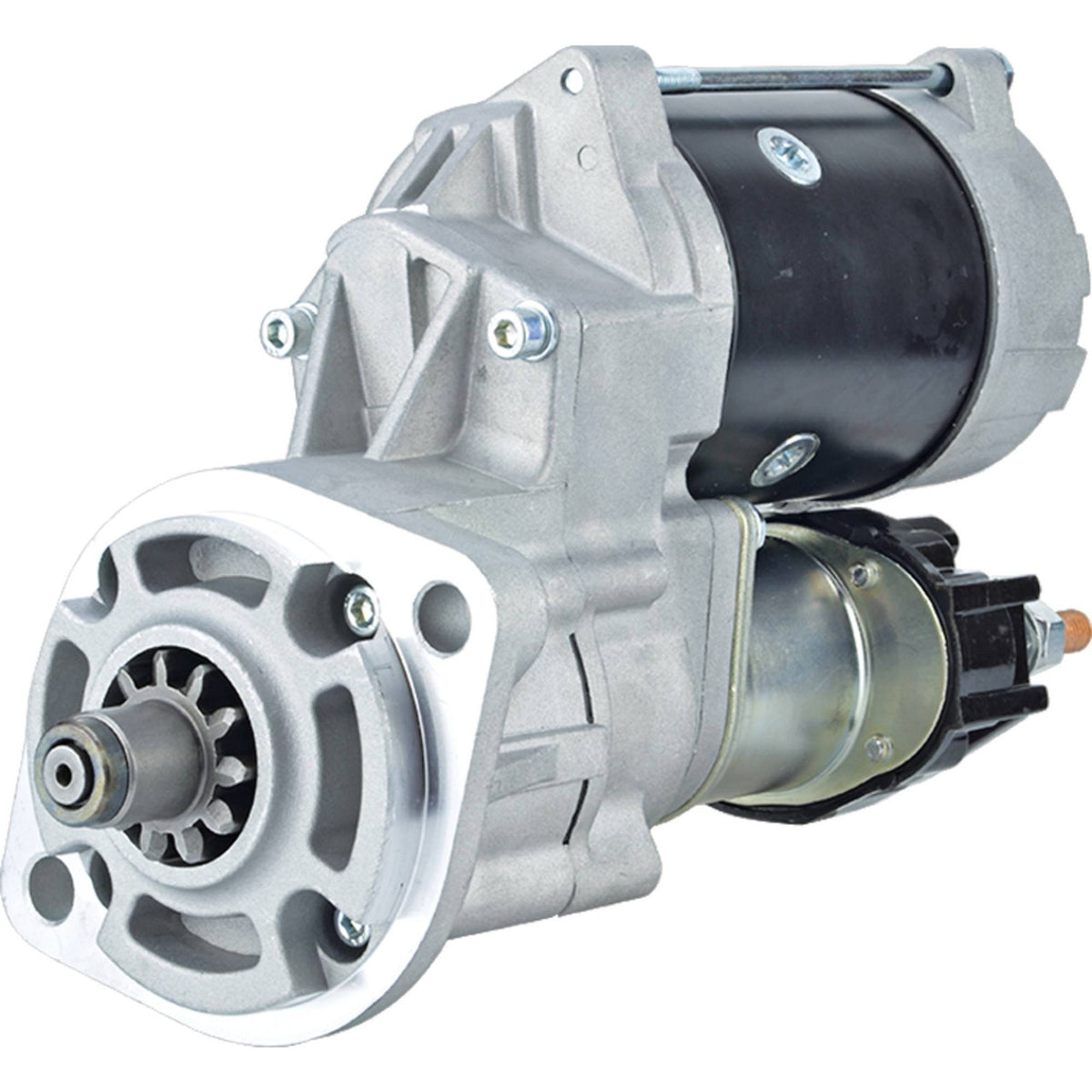 Starter motor for Komatsu - 24V, 11 tooth, CW, OSGR