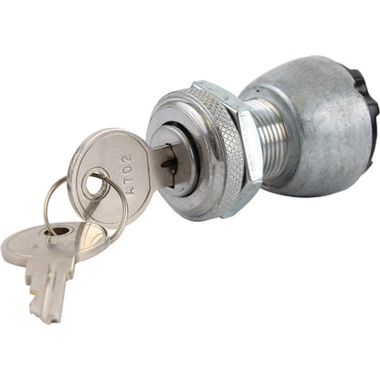 Universal Ignition Key Switch - 3-Terminal Off-On-Start