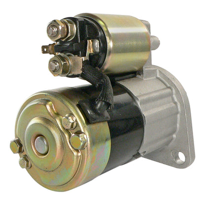 Starter motor for John Deere Yanmar Hitachi - 12V, 9 tooth