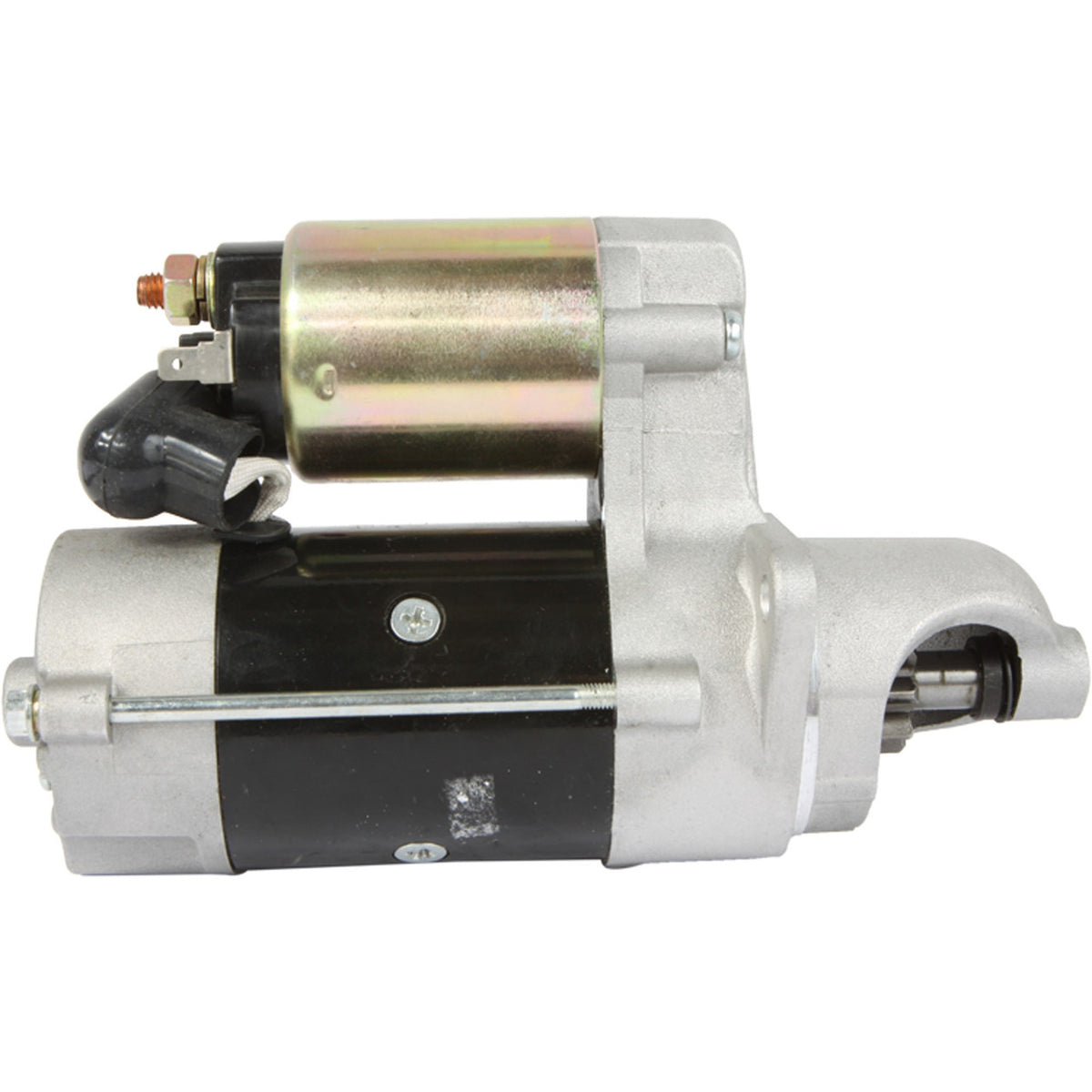 Starter motor for John Deere 600 industrial equipment - 24V, 10 tooth