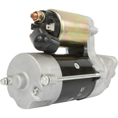 Starter motor for John Deere 600 industrial equipment - 24V, 10 tooth