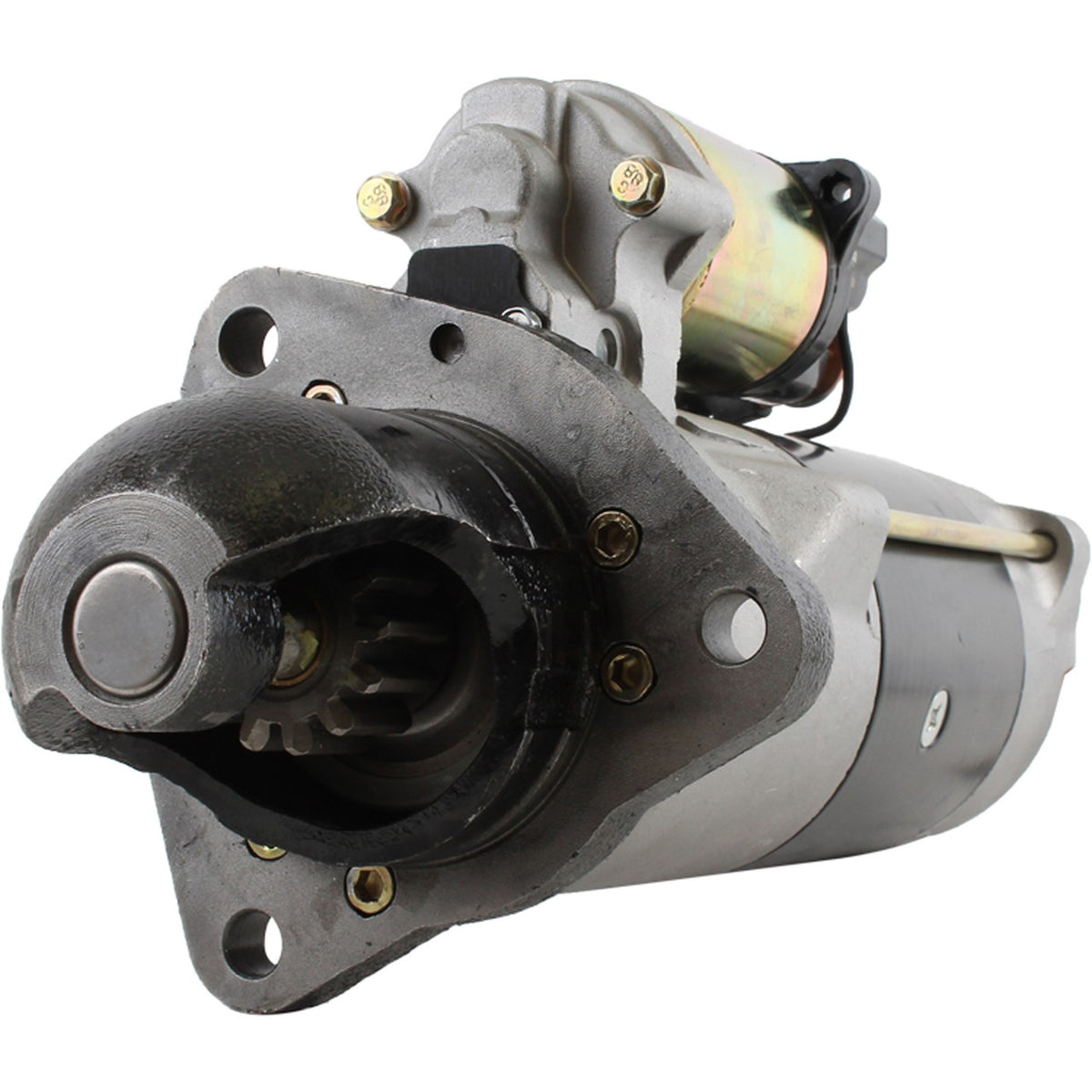 Starter motor for John Deere 370E 410E 460E dump truck and S680 combine - 24V 8kW
