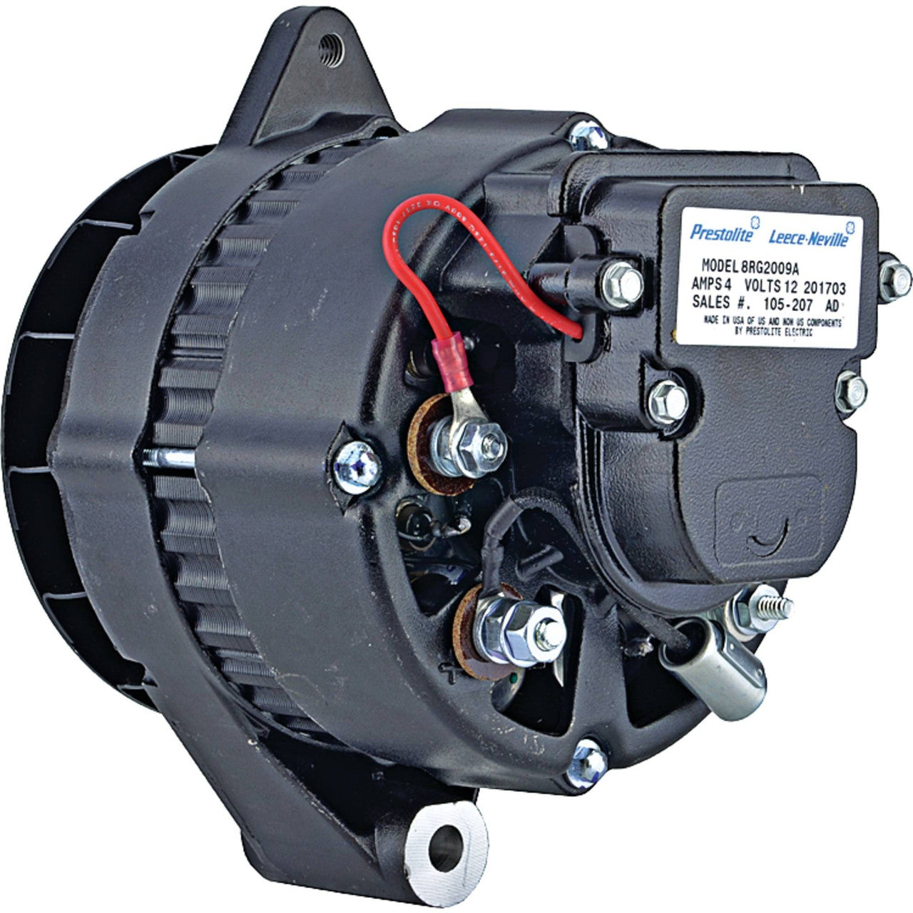Alternator 12V 72A for Thermo King Crusader Marine URD25 Westerbeke 400-16166