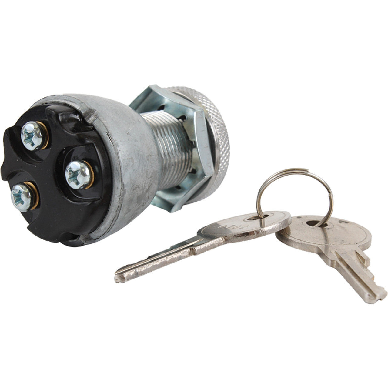 Universal Ignition Key Switch - 3-Terminal Off-On-Start