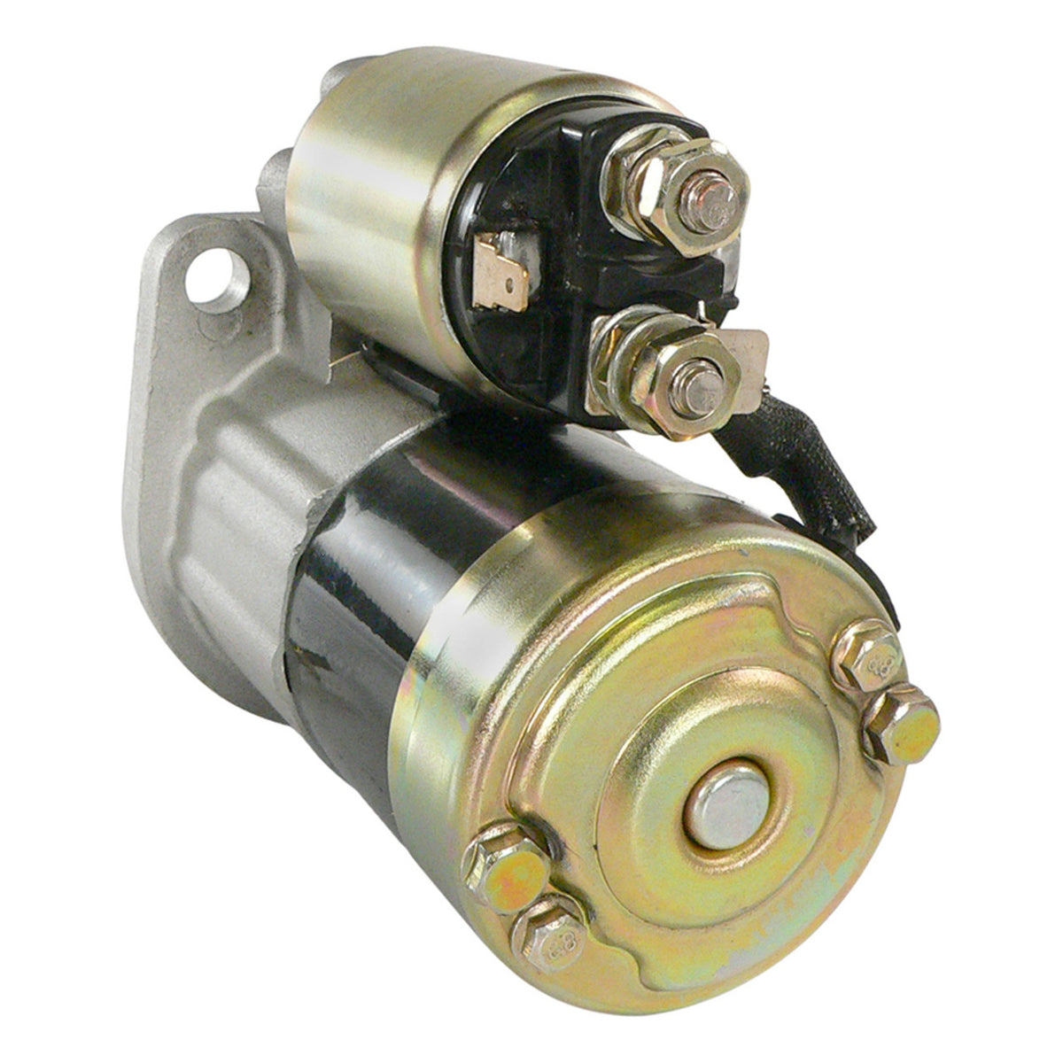 Starter motor for John Deere Yanmar Hitachi - 12V, 9 tooth
