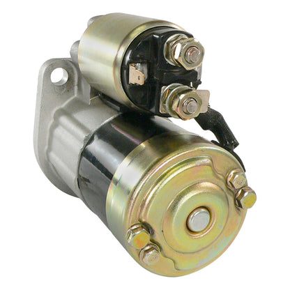 Starter motor for John Deere Yanmar Hitachi - 12V, 9 tooth