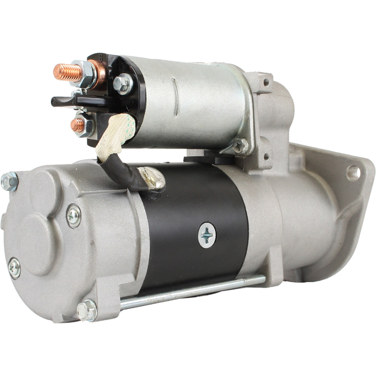 Starter motor for Case skid steers with Cummins engines - 12V, 10 tooth