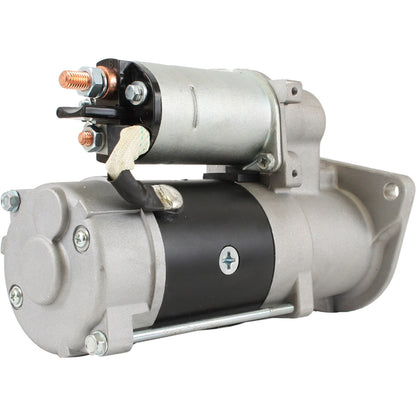 Starter motor for Case skid steers with Cummins engines - 12V, 10 tooth