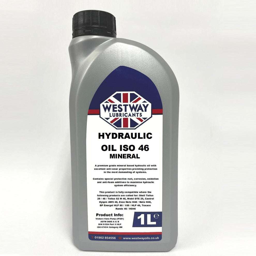 Hydraulic Oil ISO 46 - Premium Anti-Wear Mineral Oil – 4Drive