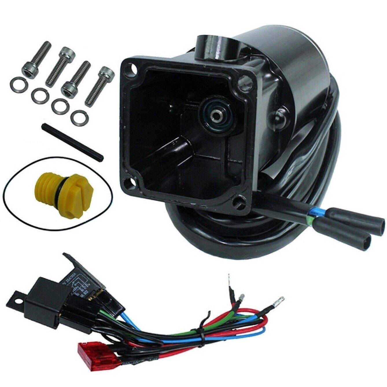 POWER TRIM TILT MOTOR 824051 for MERCURY MARINER 90HP 100HP 115HP 2 WIRE WITH RELAYS - 4Boats